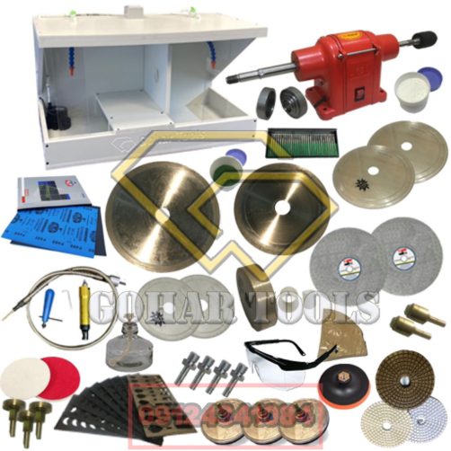 دستگاه تراش سنگ(پکیج حرفه ای گوهرتراشی) کد 1