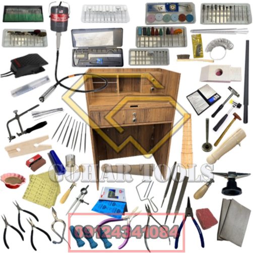 میز کار طلاسازی و نقره سازی mdf 72*45