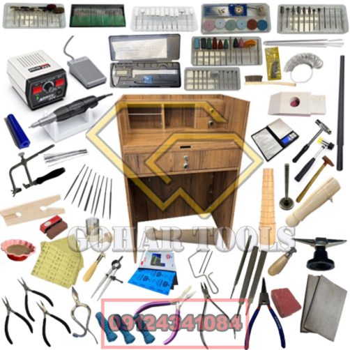 میز کار طلاسازی و نقره سازی mdf 72*45