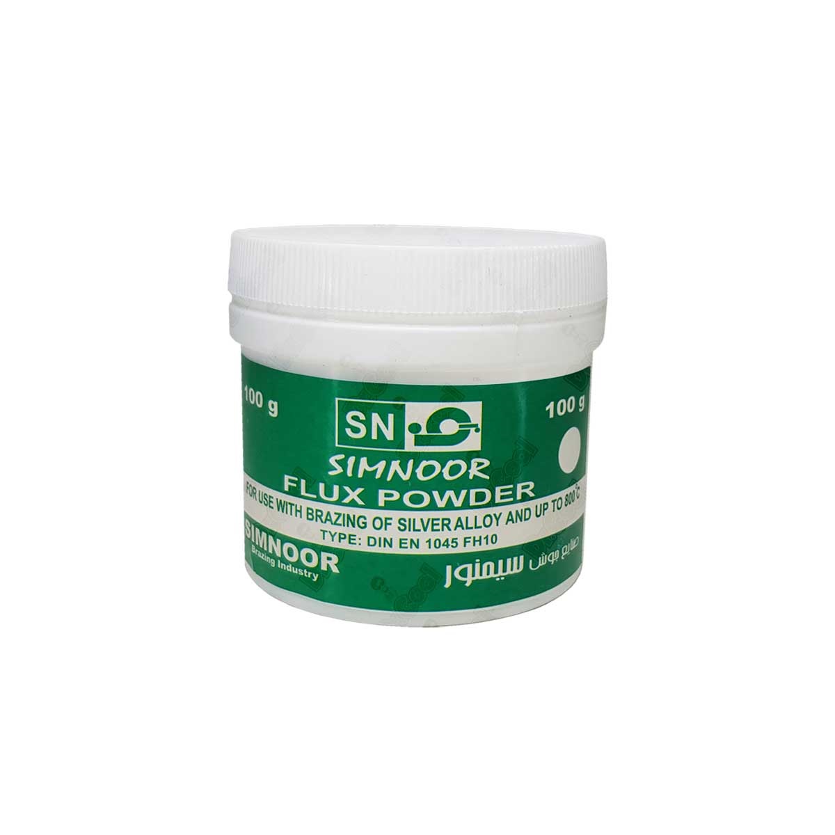 پودر جوشکاری نقره 100g برند سیمنور FLUX پودر جوشکاری نقره 100g برند سیمنور FLUX