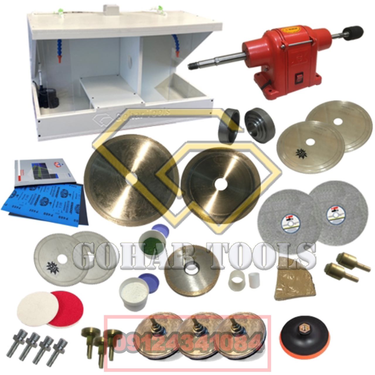 دستگاه تراش سنگ گوهرتراشی کد 3