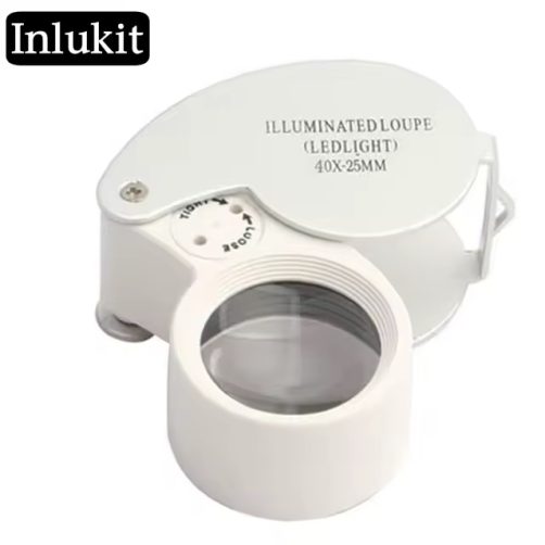 لوپ 40X 25 mm چراغدار