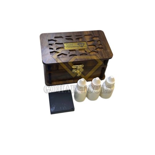 ست 3 عددی تیزاب و عیار طلا کد 2