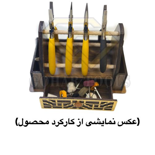 استند رومیزی انبر و ابزار طلاسازی