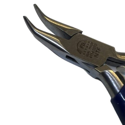 انبر دم باریک سر کج FD