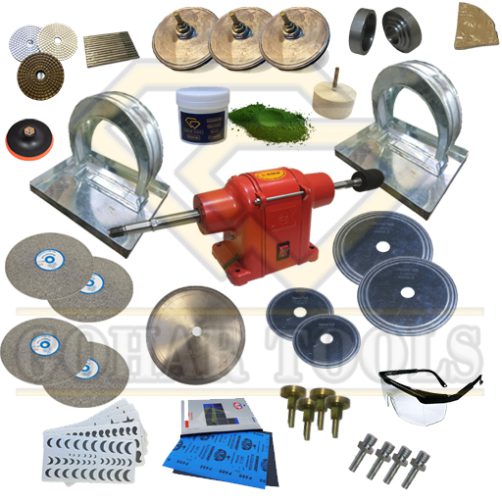دستگاه تراش سنگ (پکیج حرفه ای گوهرتراشی) کد5010